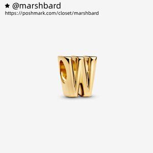 Pandora Letter W Alphabet Charm